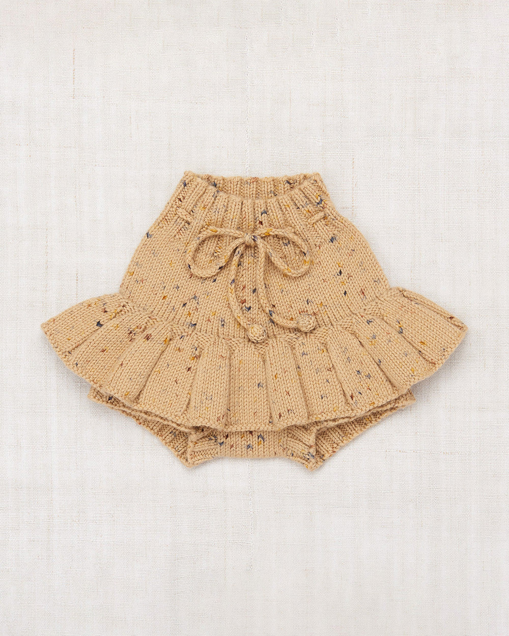 Layette Skating Pond Skirt - Camel Confetti