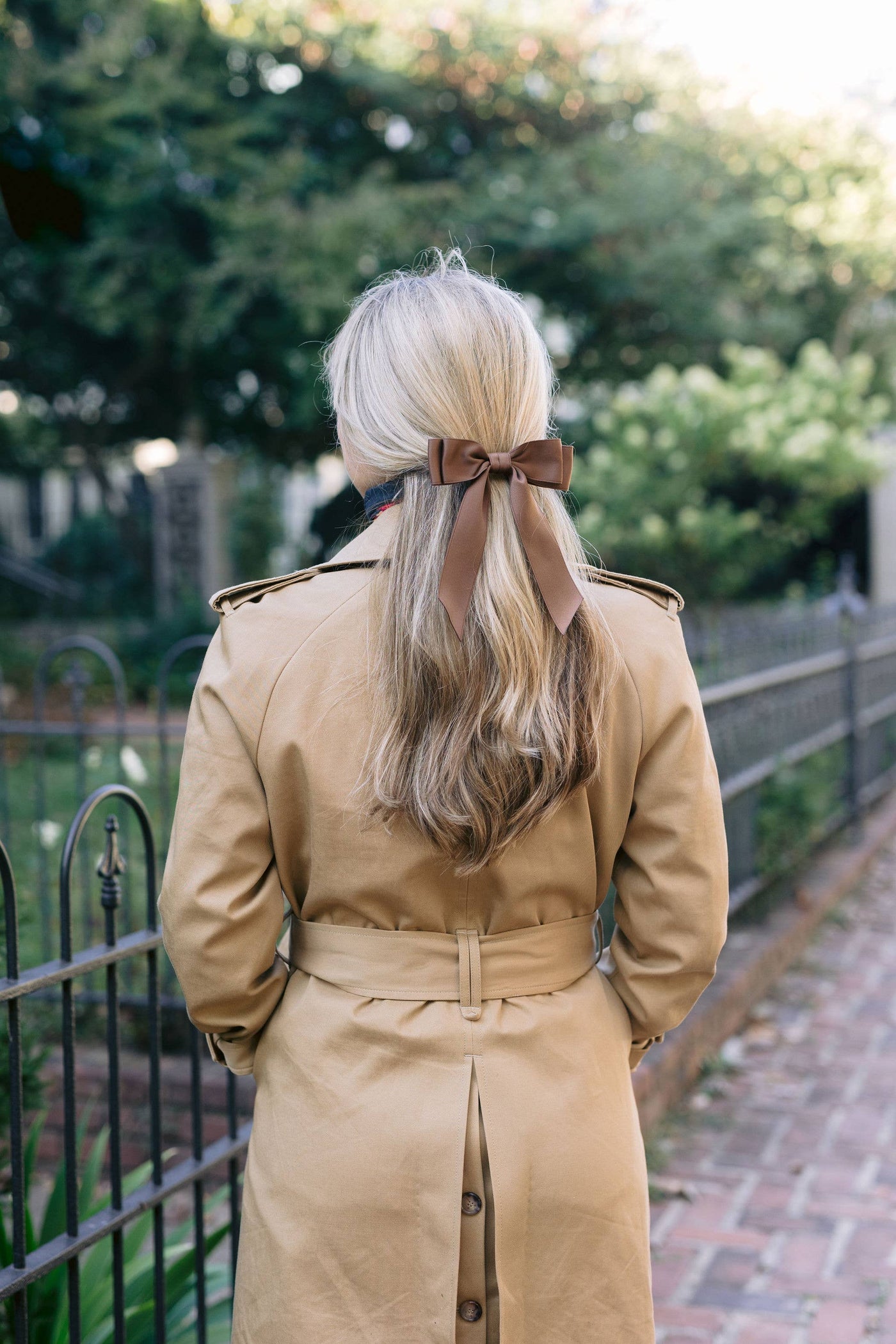 Matte Satin Hair Barrette | Stella Bow