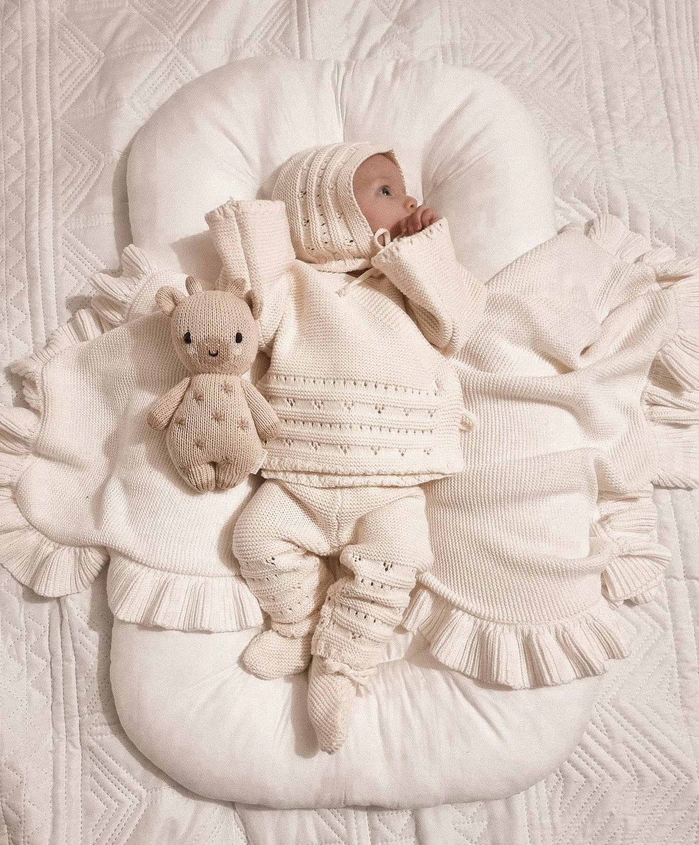 Bring Me Home Chunky Knit Bundle | Cream