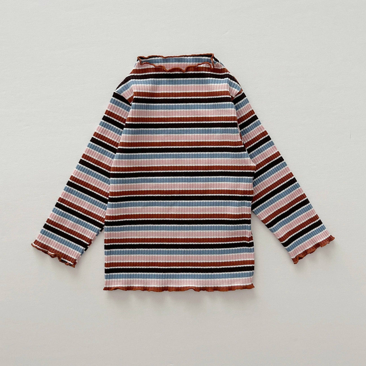 Ribbed Knit Top | Stripe