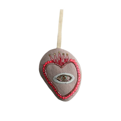 Sacred Heart Lavender Filled Ornament