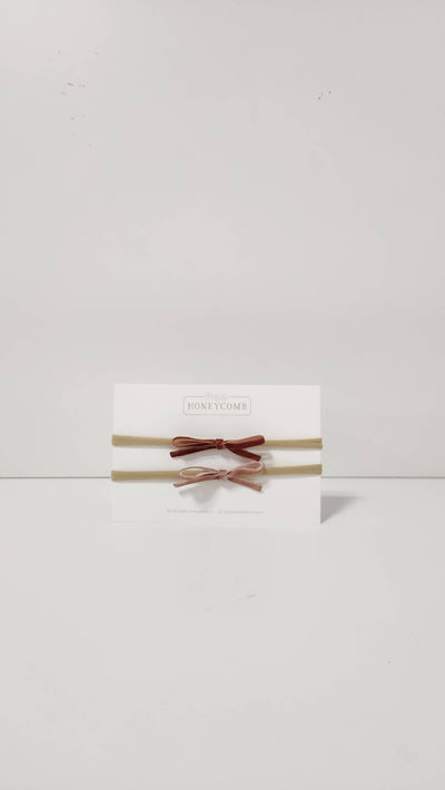 Petite Velvet Headband Set