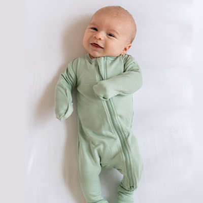 Baby Bamboo Pajamas w/ DreamCuffs®