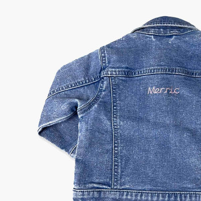 Kids Back to School Denim Jacket