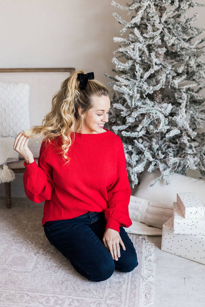 Velvet Hair Barrette | Delora Bow