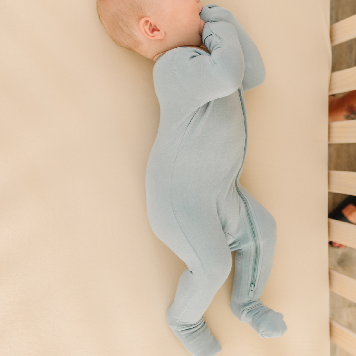 Baby Bamboo Pajamas w/ DreamCuffs®