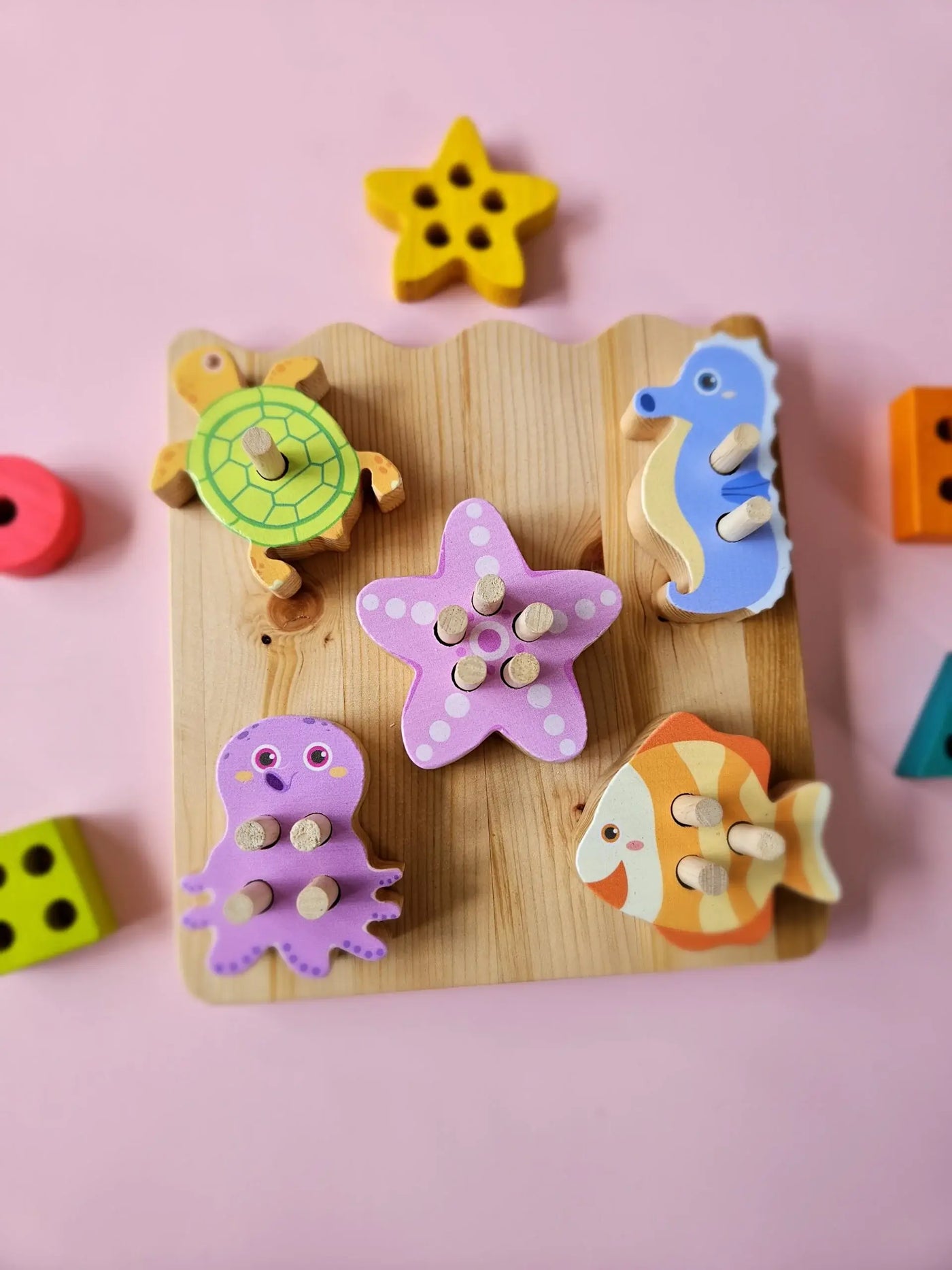 Sea Animal Shape Puzzle