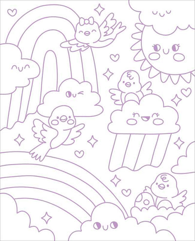 ColorWorld: Foil Art Coloring! by Editors of Silver Dolphin Books