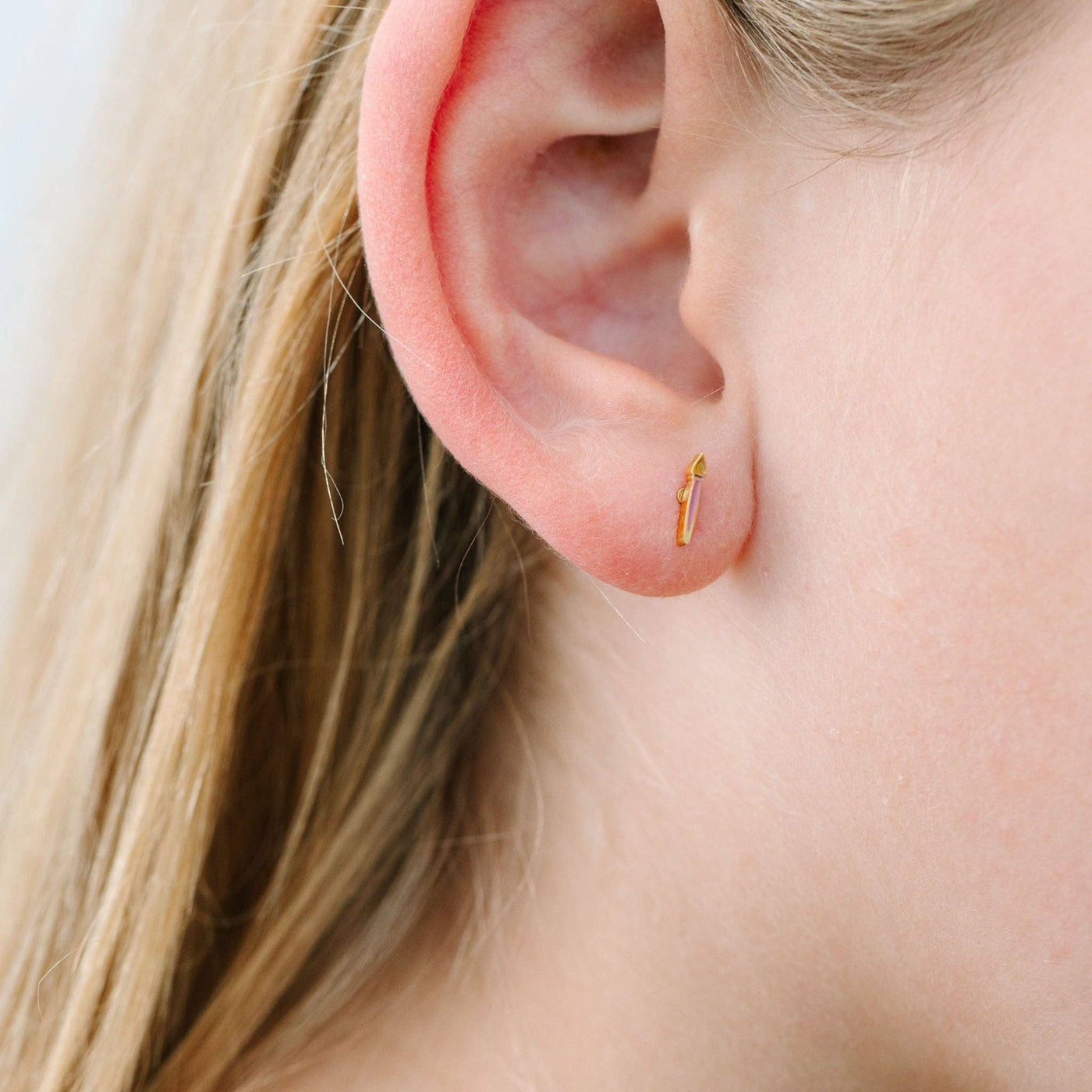 Paint Pallet & Brush Earrings