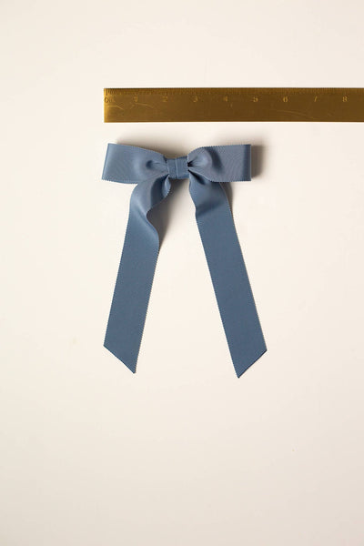 Medium Petersham Grosgrain Hair Barrette | Florence Bow