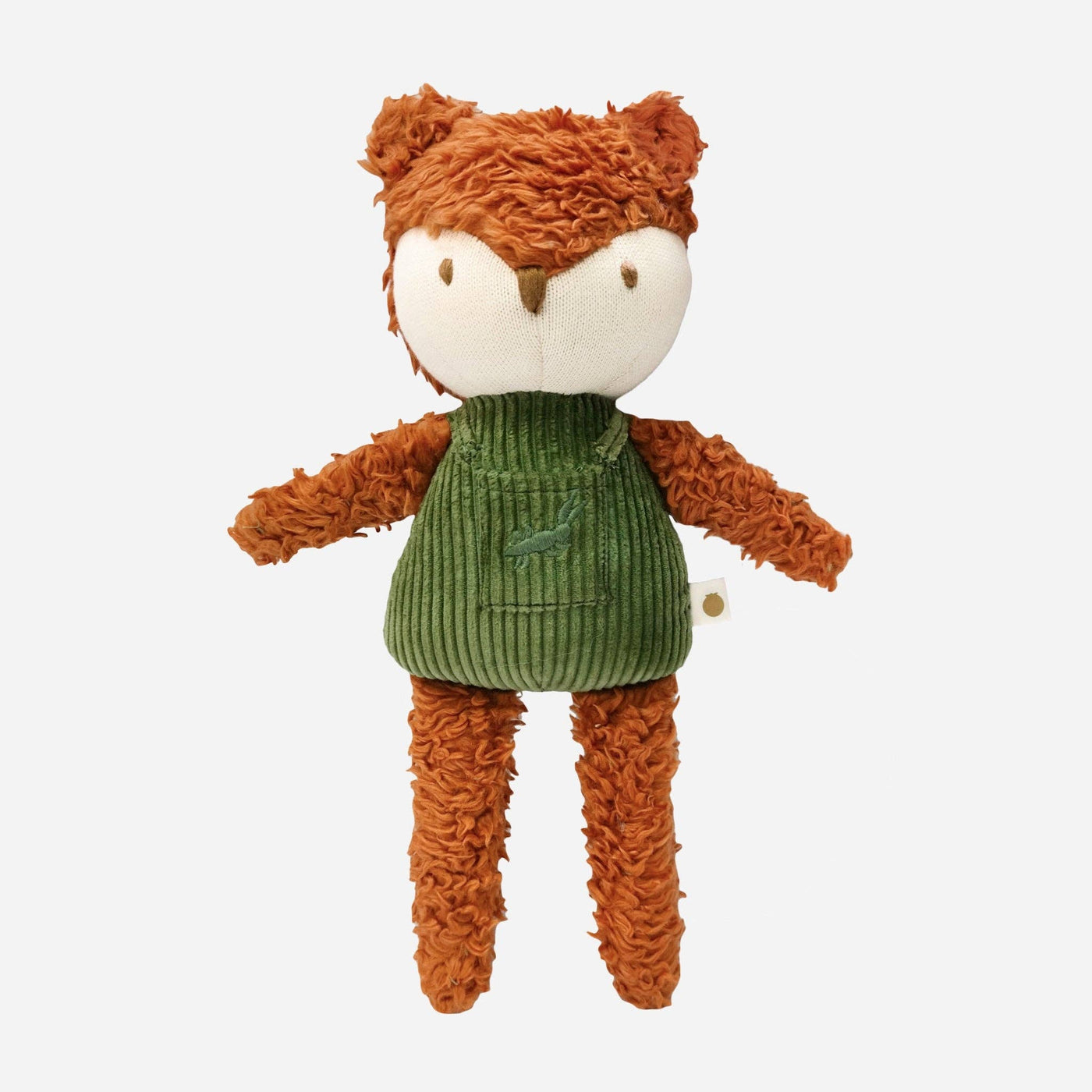 Plush Rusty Fox Crochet Doll