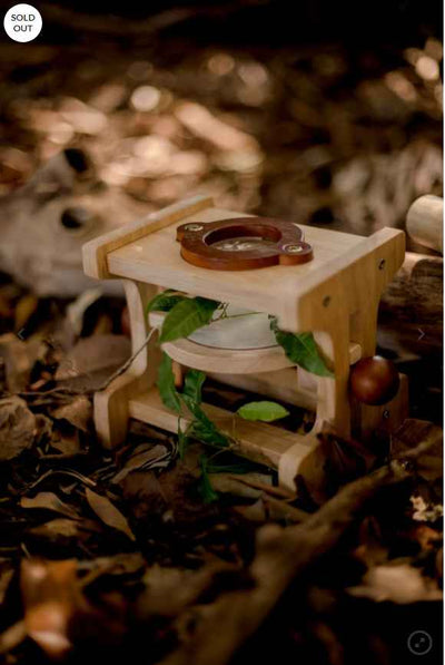 Wooden Microscope