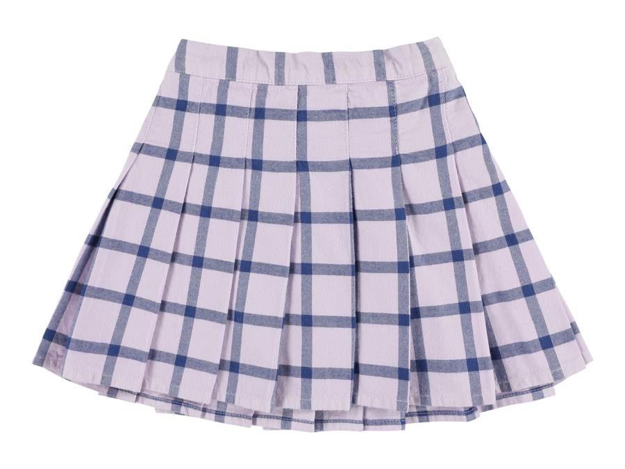 Taven Pleated Short Skirt