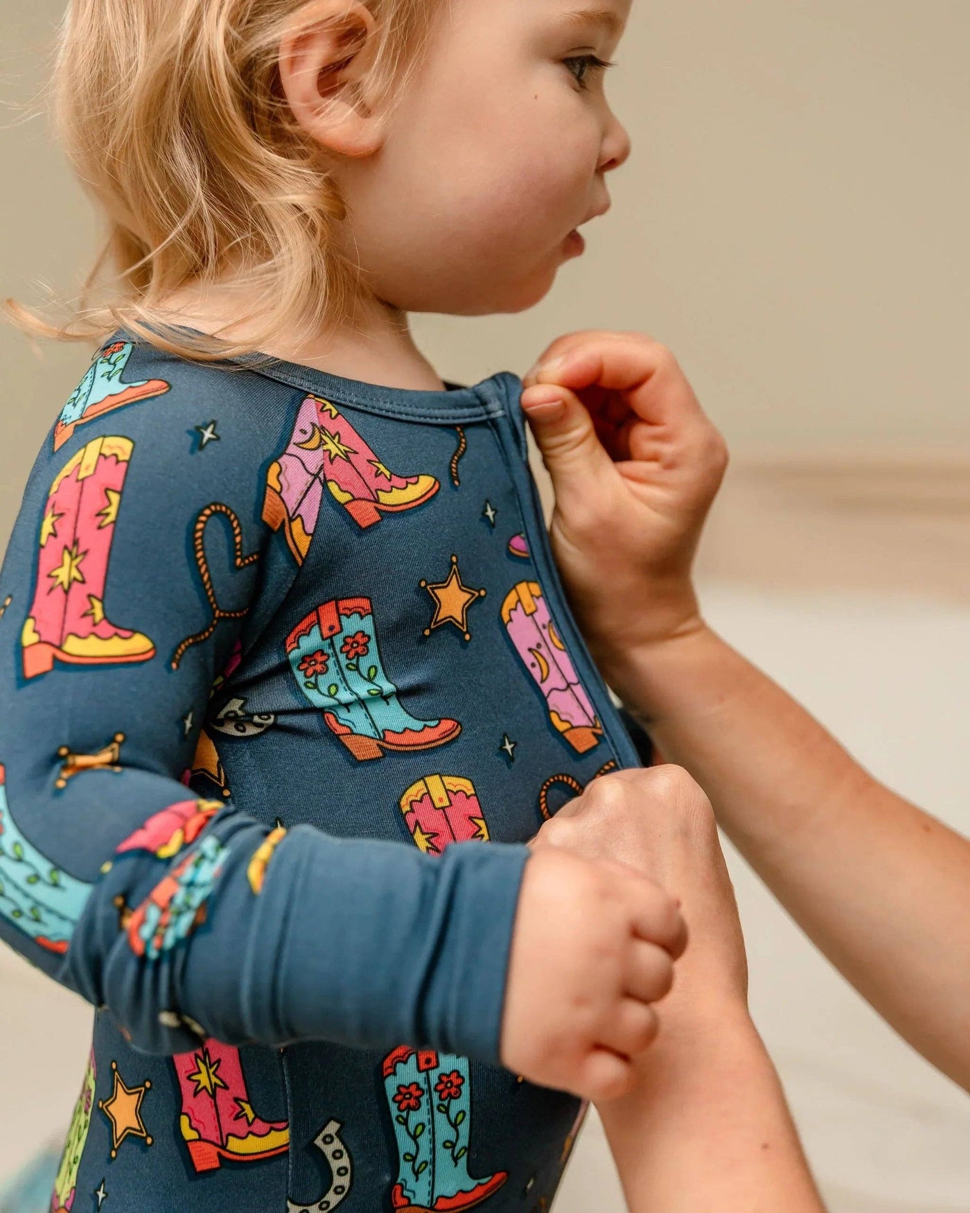 Howdy Hunny Zip Romper