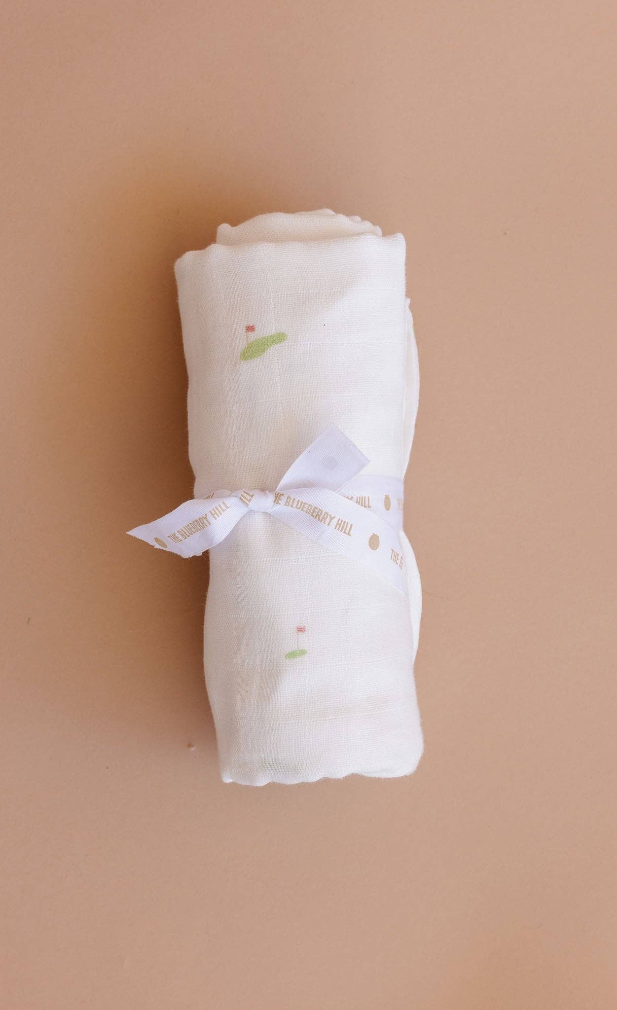 Golf Sport Organic Cotton Muslin Baby Swaddle Blanket
