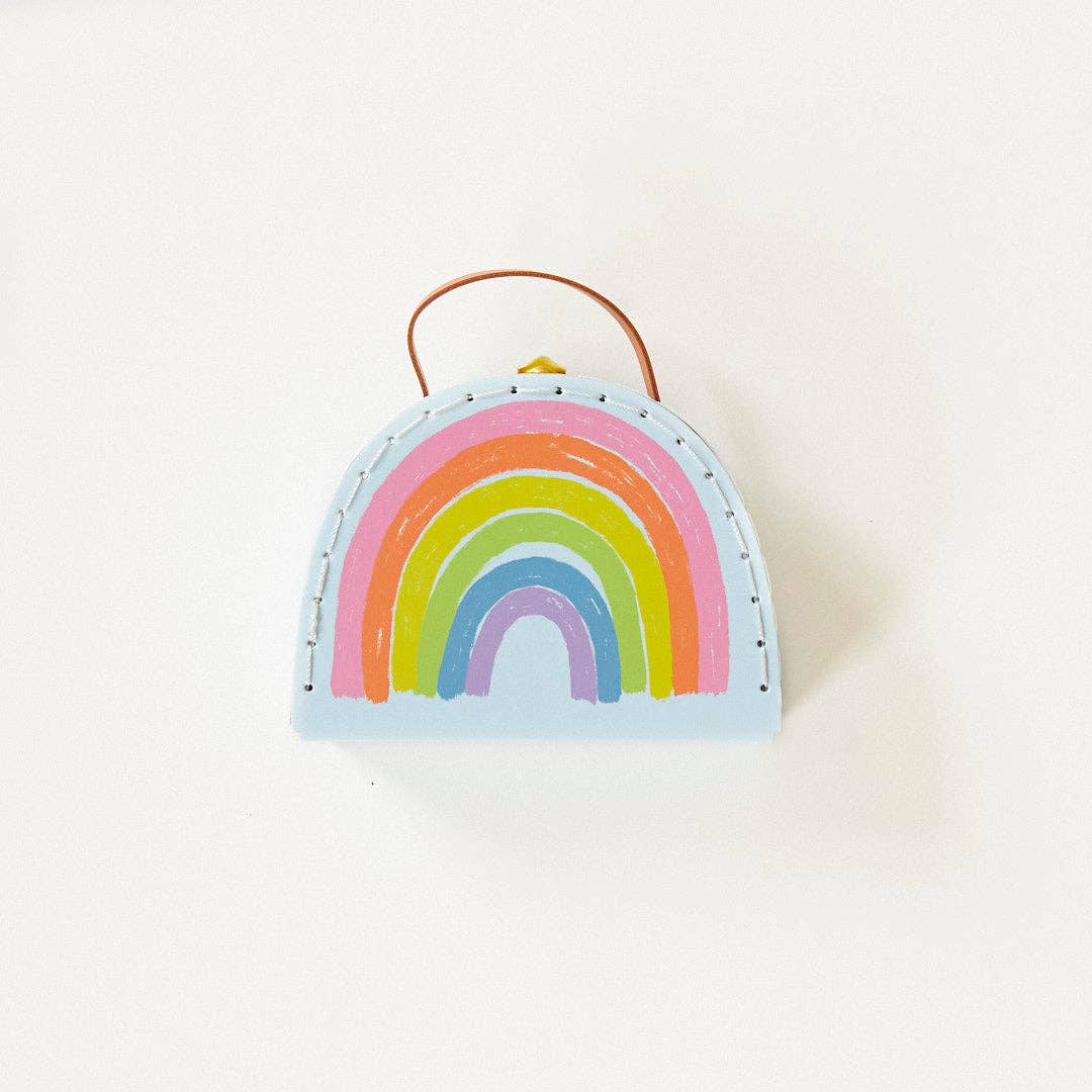 Mini Rainbow Suitcase