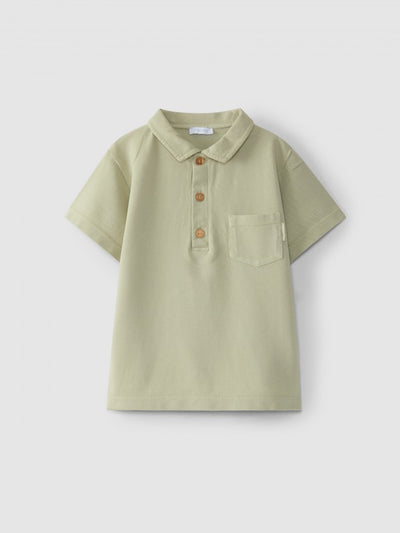 Boy Polo Shirt W Patch Pocket