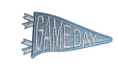 Gameday Pennant Patch | Light Blue