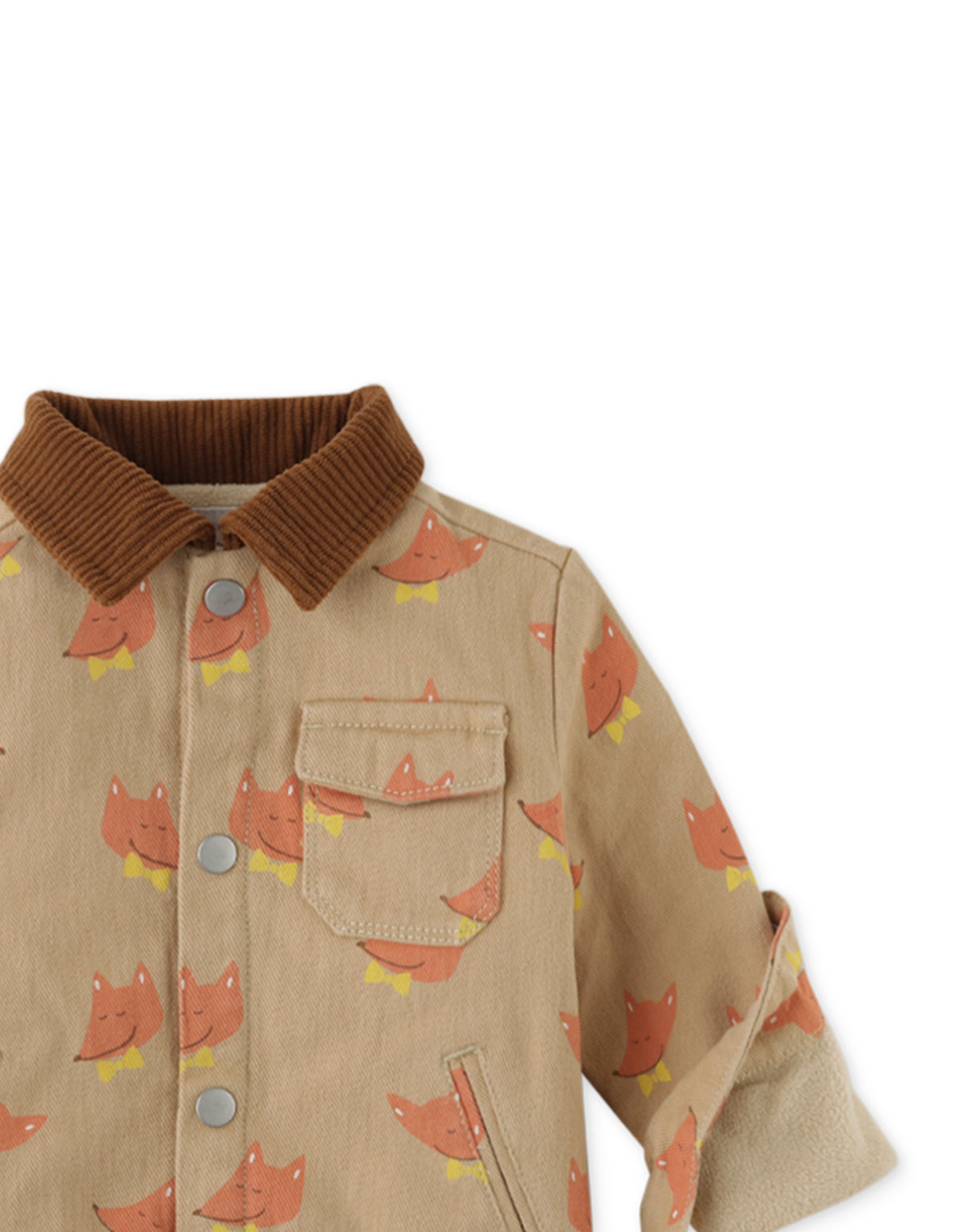 Baby Boy Fox All Over Print Jacket