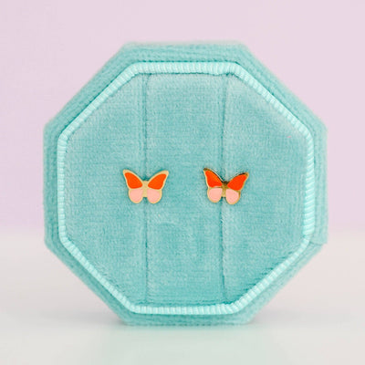 Butterfly Colorblock Earrings
