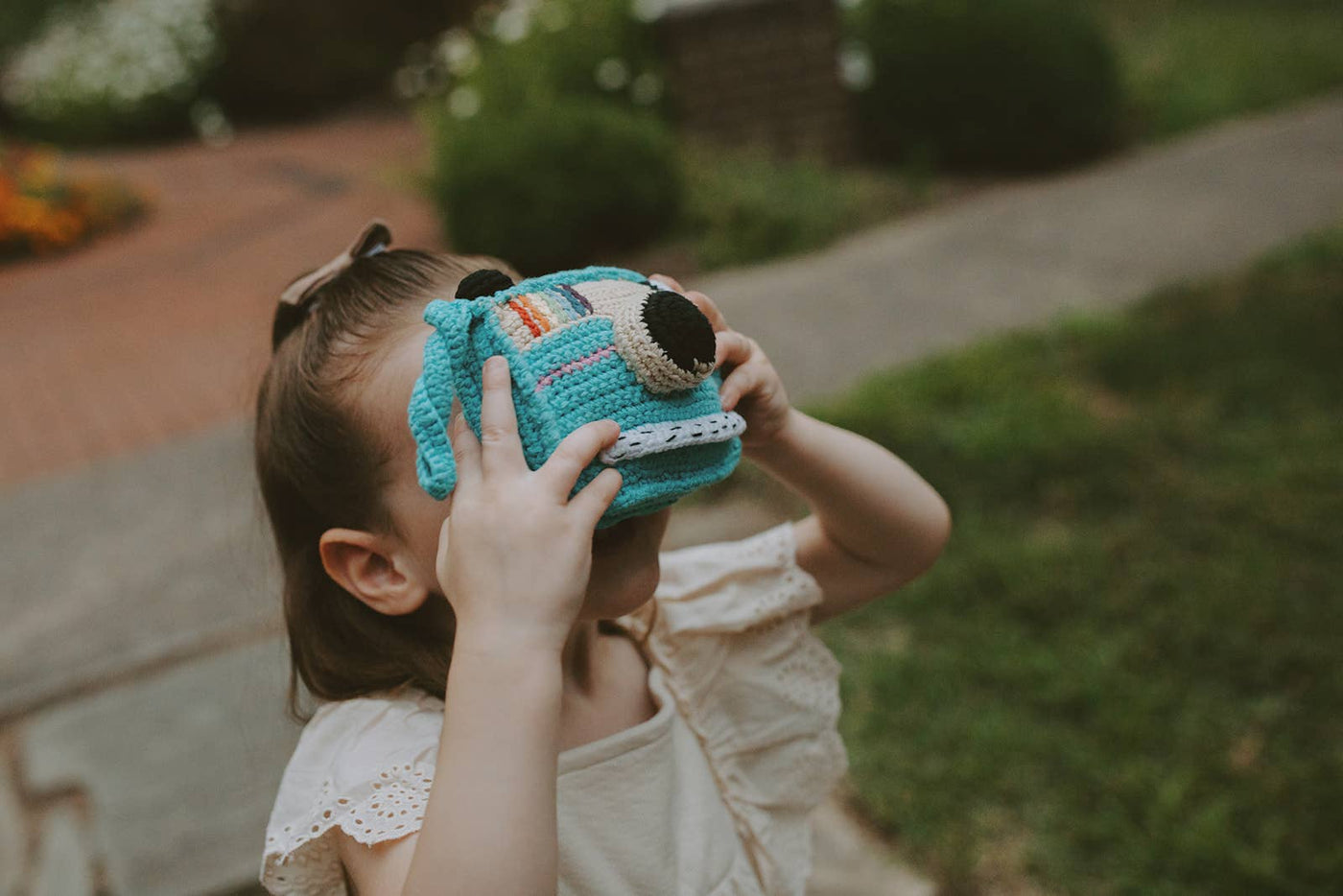 Polaroid Camera Plush Toy in Organic Cotton