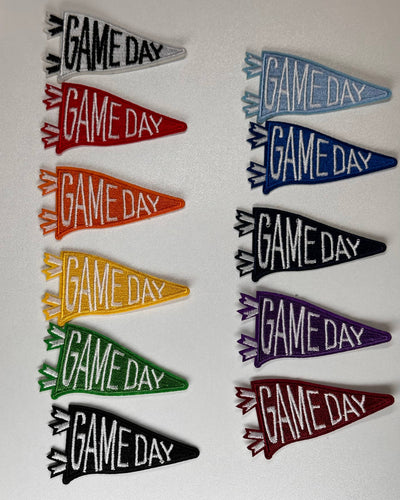 Gameday Pennant Patch | Light Blue