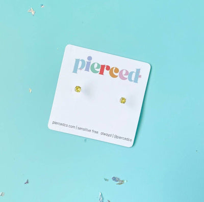 November Birthstone (Topaz) Earrings