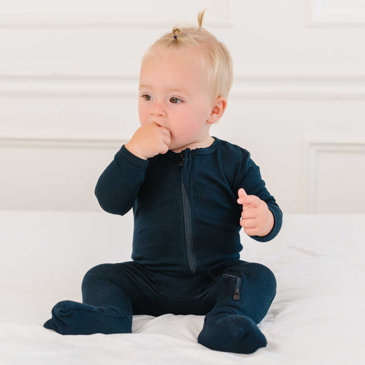 Baby Bamboo Pajamas w/ DreamCuffs®