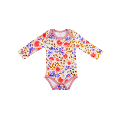 Baby Long-Sleeve Bamboo Bodysuit