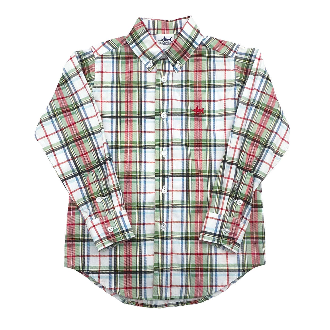 Rivers Reversible Longall | Creme Plaid 
