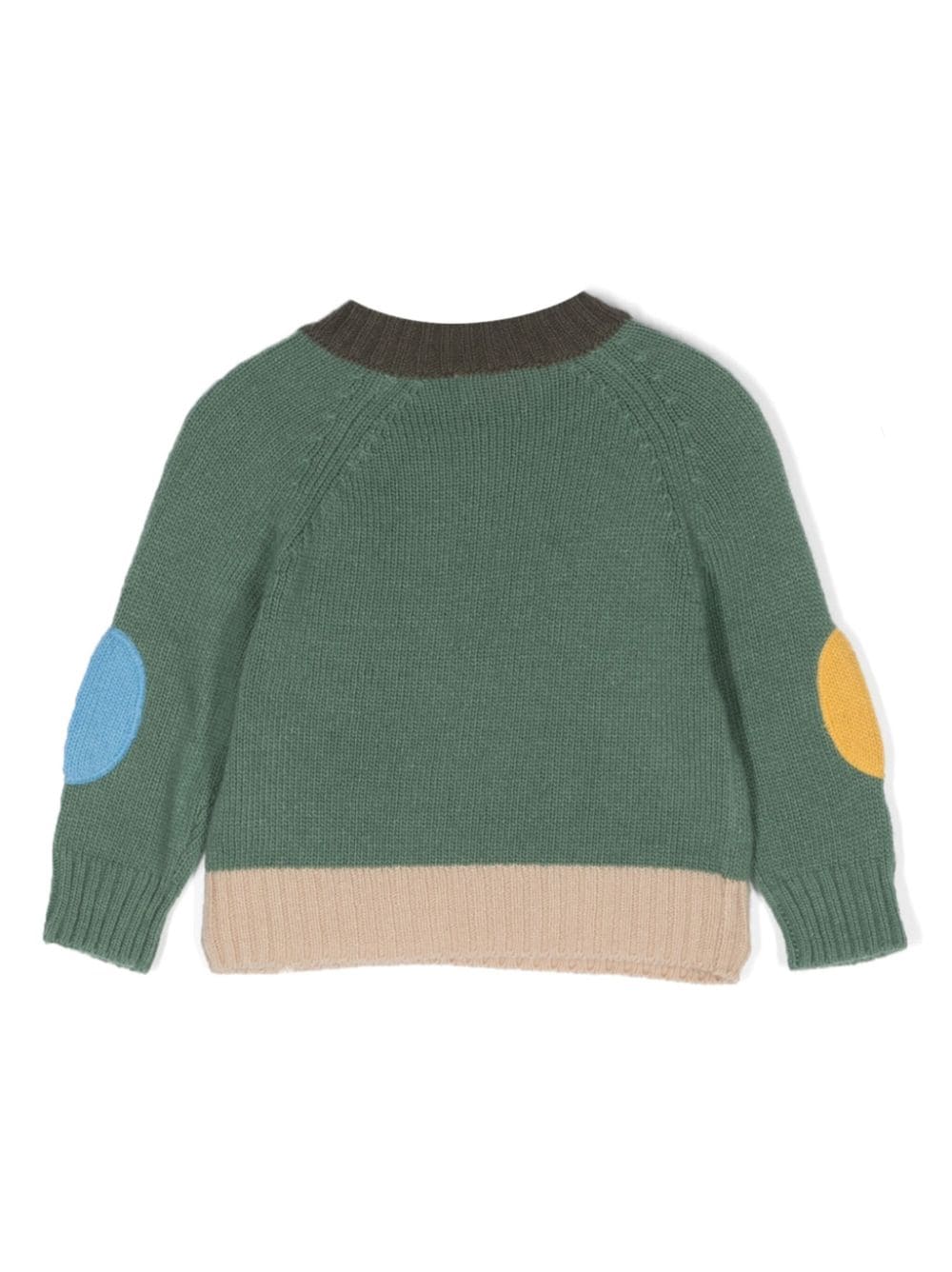 Green 3 Button Sweater