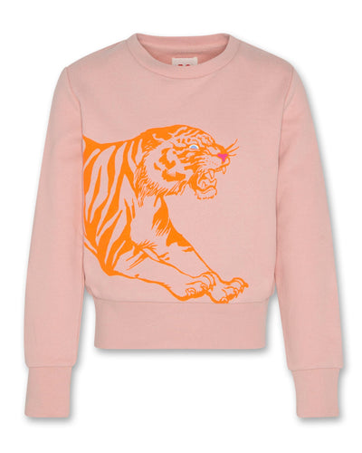 Lana C-Neck Sweater Tiger