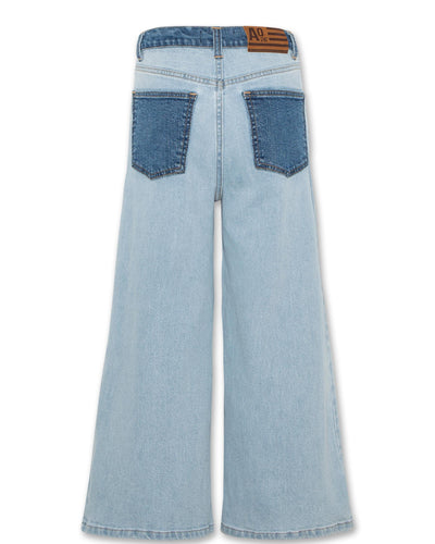 Zina Patch Bleach Pants