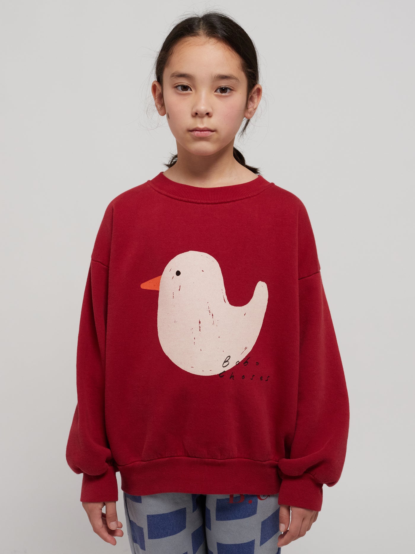 Bird Red Sweatshirt