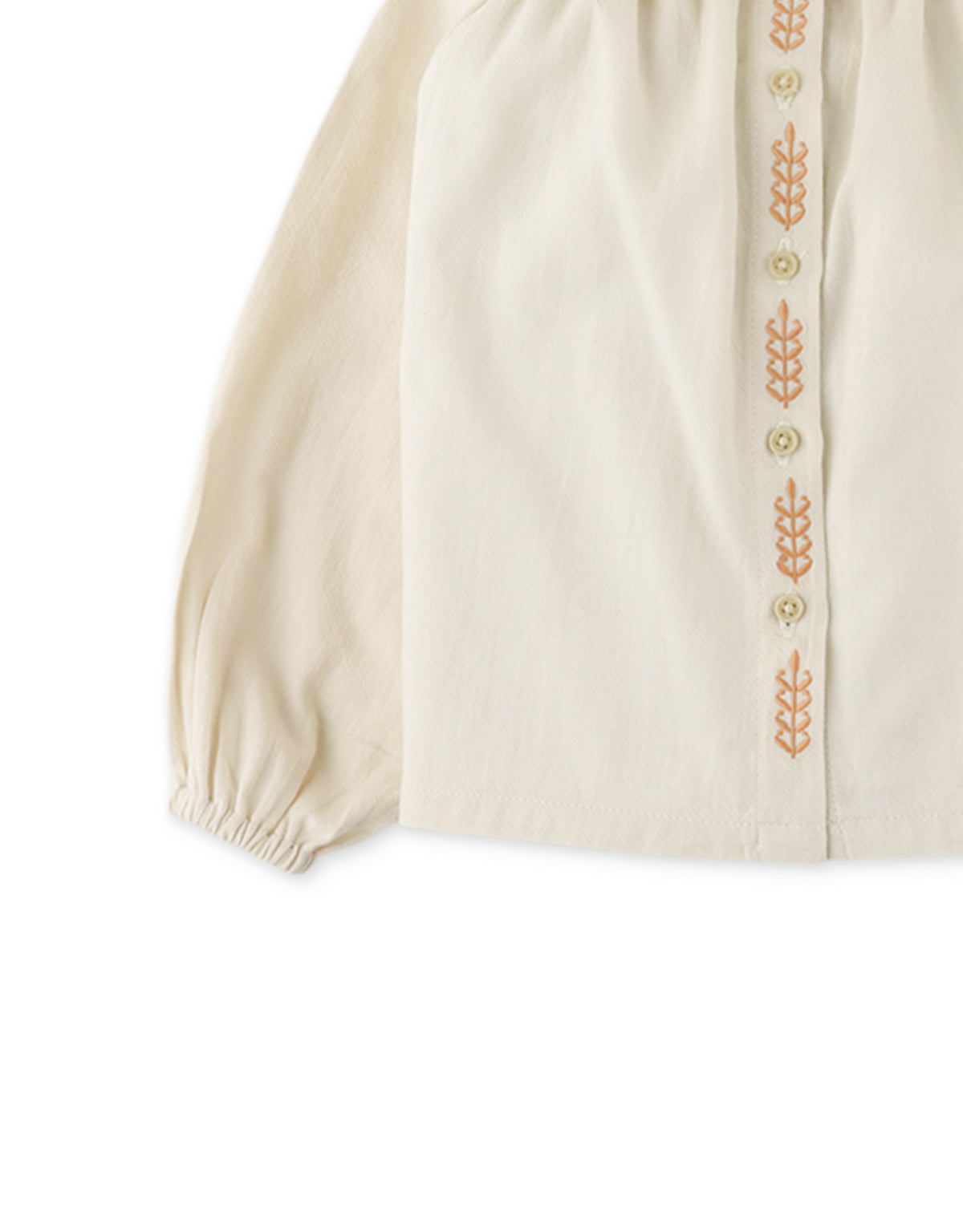 Baby Girl Relaxed Blouse With Embroidery