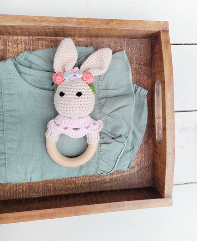 Crochet Bunny Rattle