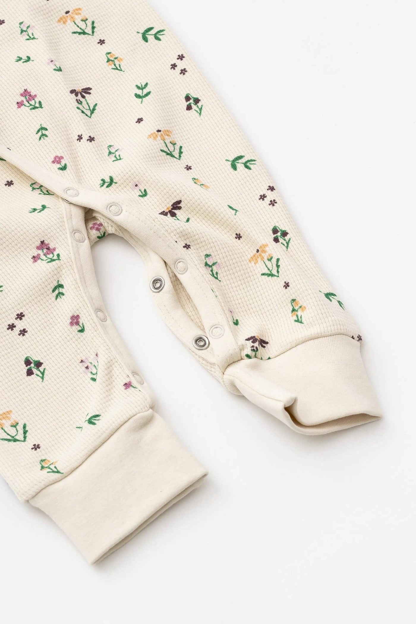 Fall Flowers Baby Kimono Tie Onesie