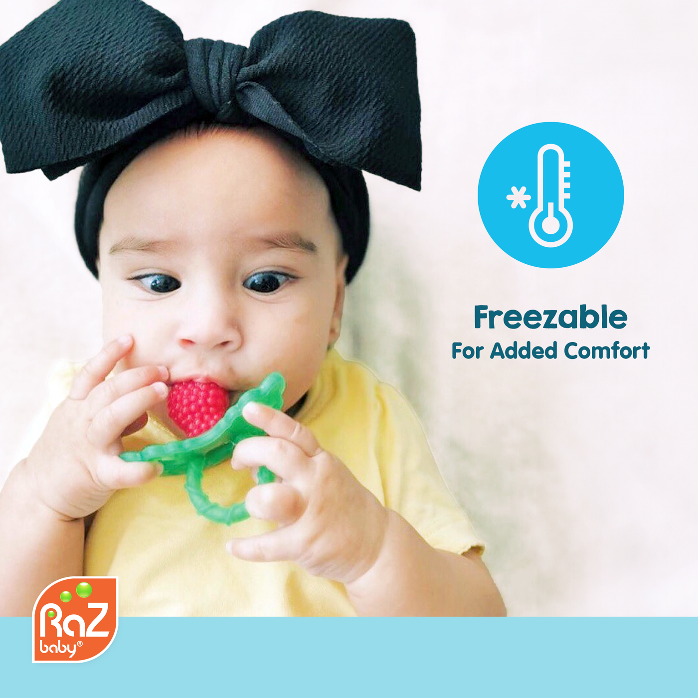 RaZberry Silicone Teether | Blue Moon