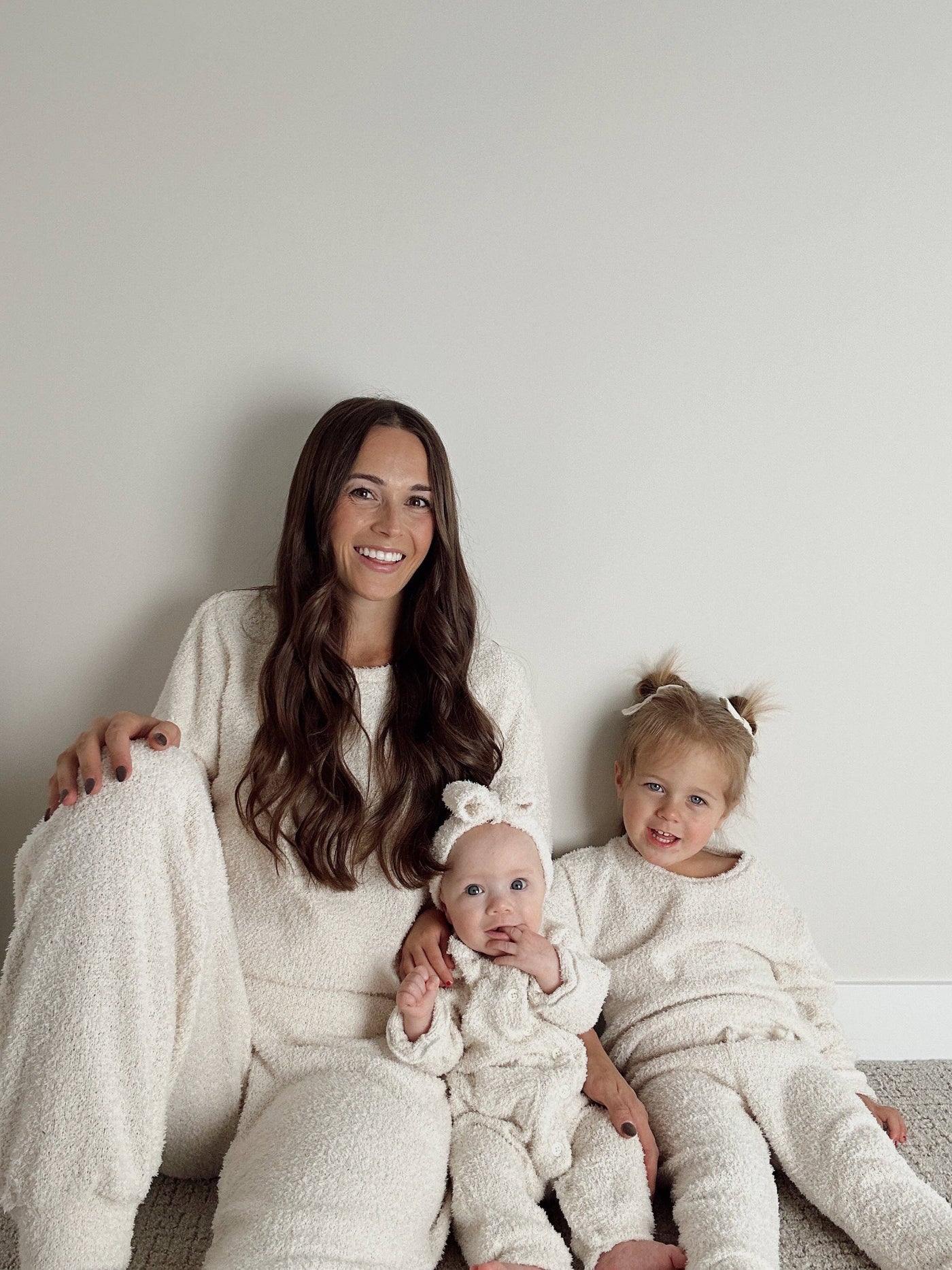 Cozy Teddy Kid's Set | Cream