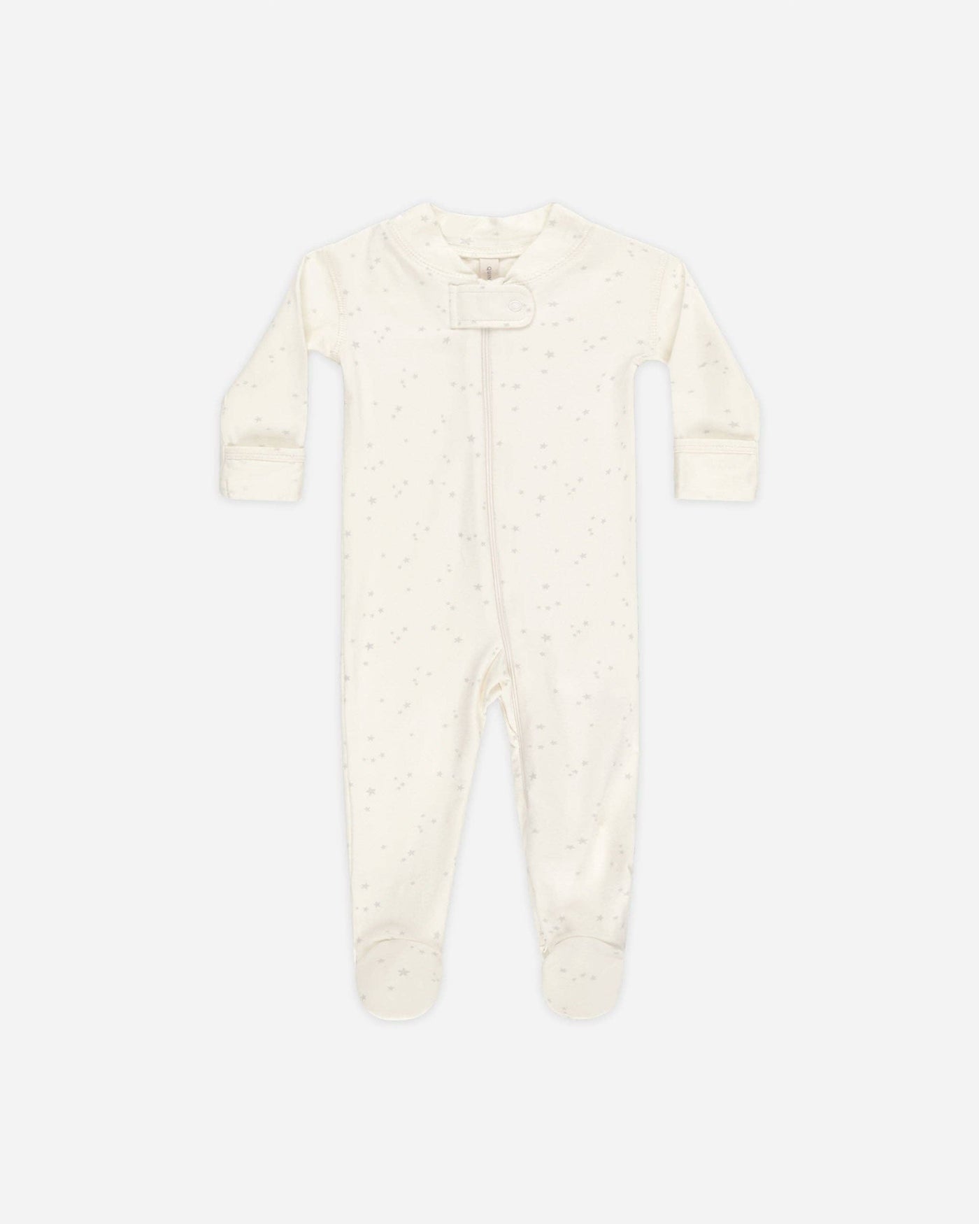 Zip Longsleeve Sleeper Footie || Stars