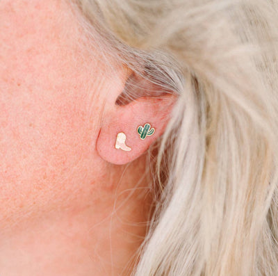 Cowgirl Boots Earrings