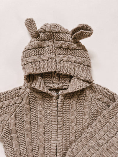 Baby Bear Jumpsuit and Booties Set | Acorn