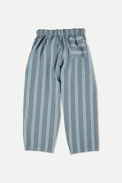Blue Vintage Stripes Pants (model shown in Ivory)