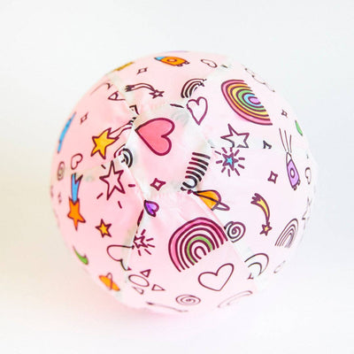 Rainbow Sky Coloring Balloon Ball