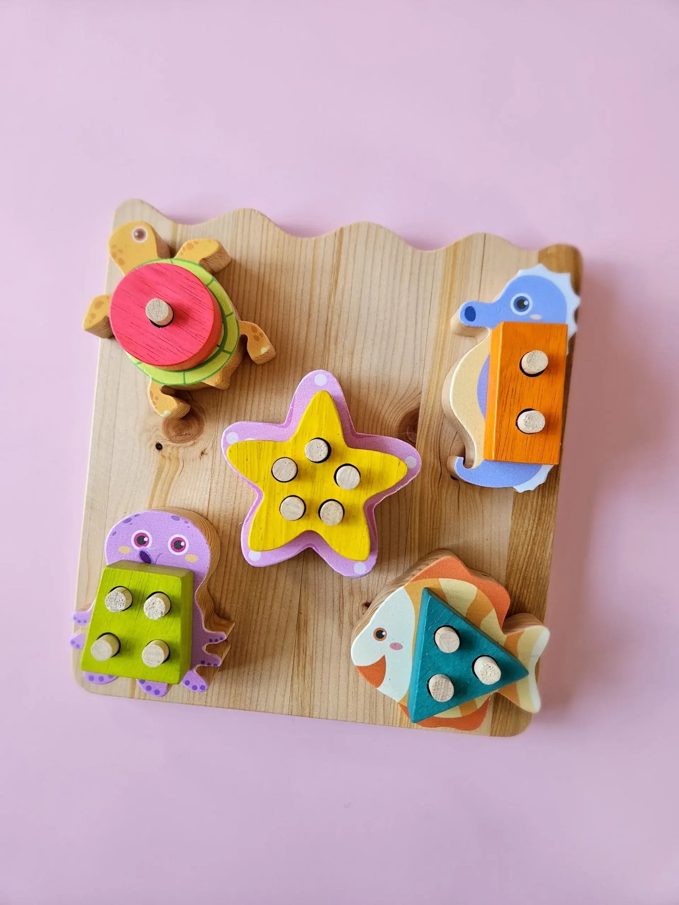 Sea Animal Shape Puzzle