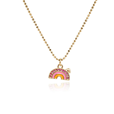 Rainbow Sherbert Necklace