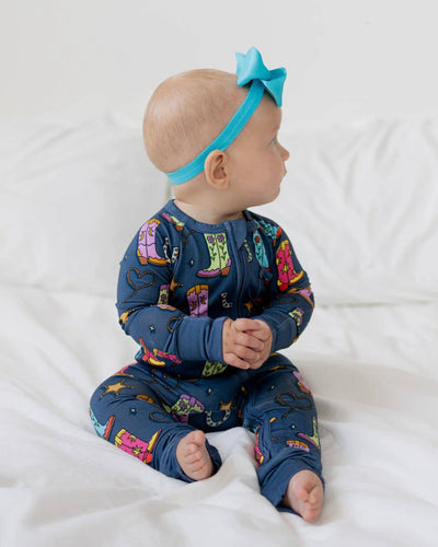 Howdy Hunny Zip Romper