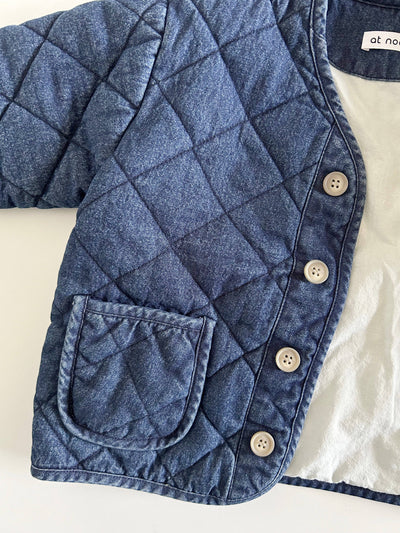 Denim Quilted Jacket