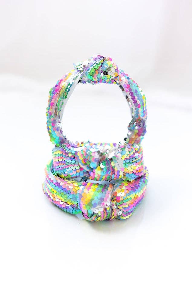 Beaded Headband | Colorful Cascade