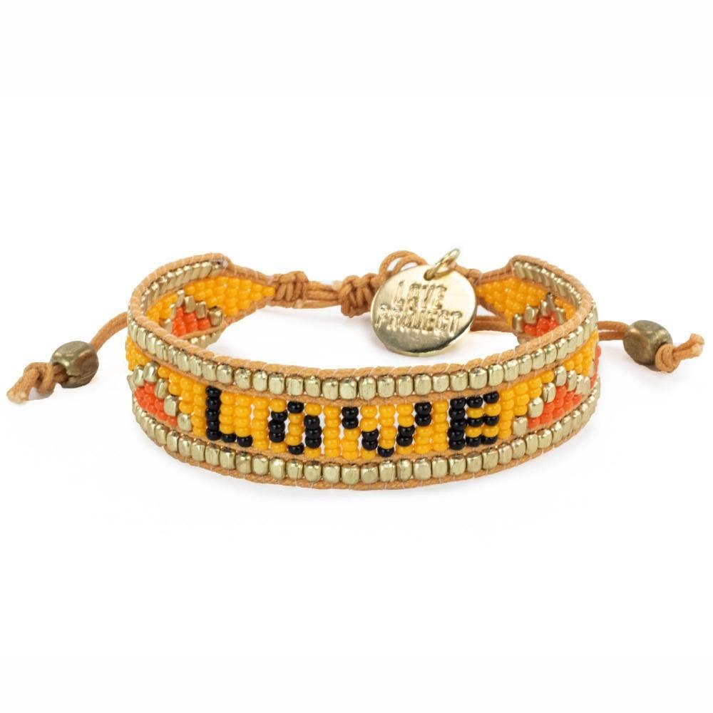 Taj LOVE Bracelet | Saffron